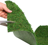 USMOLA dried moss roll for crafts and decoration, 12" wide by 60" long, ideal for fairy gardens, weddings, and woodland decor.