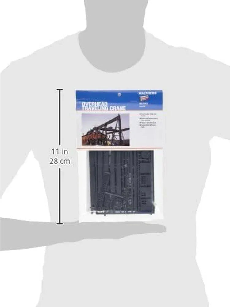 Elevate Your Model Railroad with the Incredible Walthers Cornerstone HO Scale Overhead Traveling Crane - Perfect for Industrial Scenes! - BYMRR Train Store