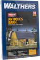 Transform your layout with the Walthers Cornerstone Antiques Barn HO Scale Model Kit! - BYMRR Train Store