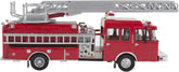Walthers Life Like Scenemaster heavy-duty professional ladder truck model with detailed truck and ladder equipment.