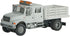 Walthers HO Scale International 4900 Open Stake Bed Truck - White Railroad Maintenance Vehicle - BYMRR Train Store