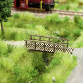 Warmtree 126-Piece Static Grass Bushy Tufts and Lowland Shrubs Terrain Model Kit for Train Landscape, Railroad Scenery, Military Layouts, and Miniature Dioramas - BYMRR Train Store