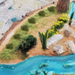 Warmtree 126-Piece Static Grass Bushy Tufts and Lowland Shrubs Terrain Model Kit for Train Landscape, Railroad Scenery, Military Layouts, and Miniature Dioramas - BYMRR Train Store