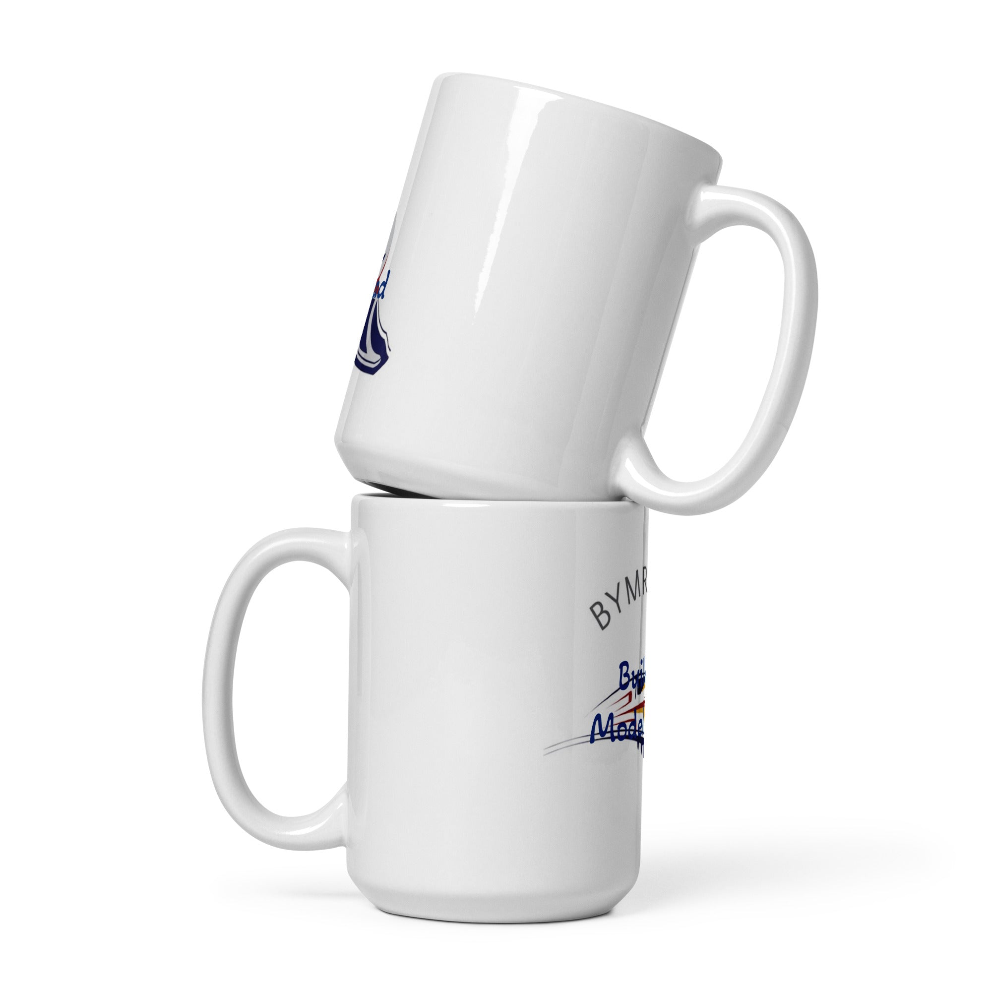 White glossy mug - BYMRR Train Store