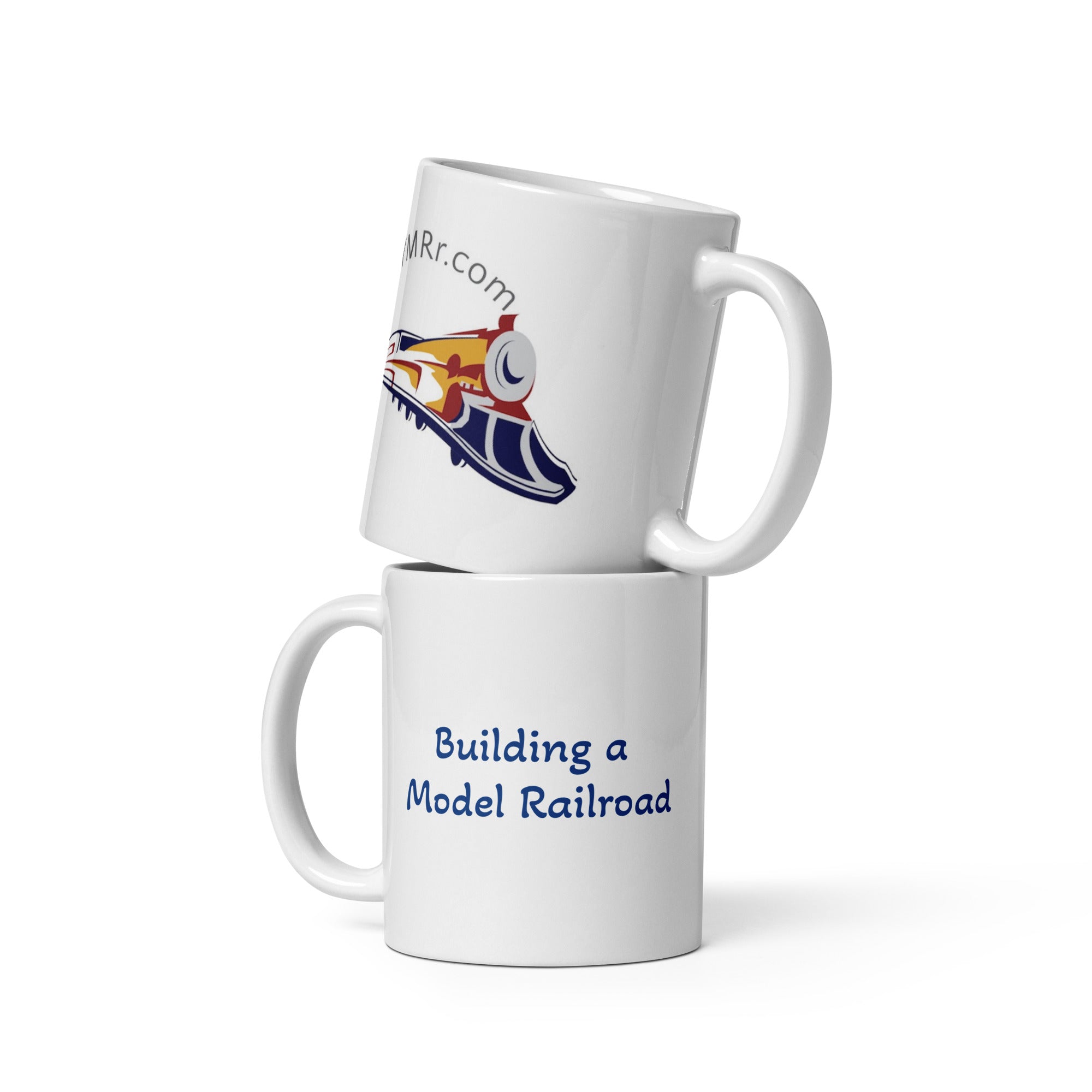 White glossy mug - BYMRR Train Store