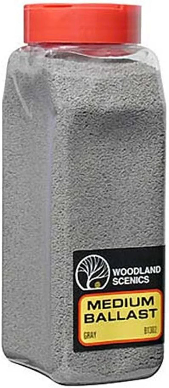 Medium Gray Ballast Shaker - 50 Cubic Inch Capacity - BYMRR Train Store