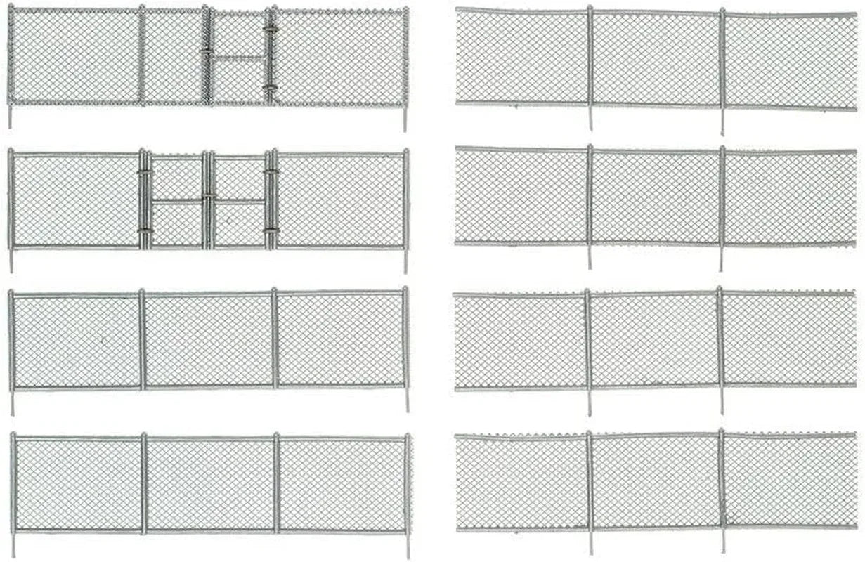 Woodland Scenics A2983 HO Scale Chain Link Fence - BYMRR Train Store