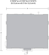 N scale Woodland Scenics pre-assembled firehouse model with detailed fire station building for model train layouts.
