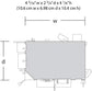 Woodland Scenics HO Scale Built and Ready Corner Emporium model kit with detailed storefront and miniature building features.