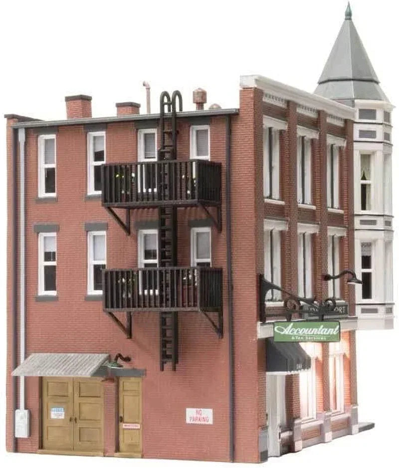Woodland Scenics BR5039 HO Scale Davenport Department Store Model - Fully Assembled and Ready for Display - BYMRR Train Store