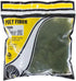 Woodland Scenics 16G green polyfiber material for model scenery, shown in a close-up image with textured green fibers.
