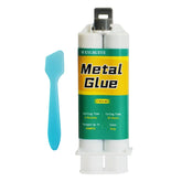 WXYCRUEYE professional metal repair adhesive kit with three epoxy liquid welds for stainless steel, aluminum, and plastics repair.
