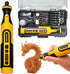 XIFOWE mini cordless rotary sander kit for 3D printing, ideal for drilling, sanding, and polishing resin models.