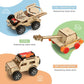 STEM Building Kits for Children Aged 5-12: 6 Wooden Craft Projects and 3D Puzzles for Educational Development and Gift-Giving - BYMRR Train Store