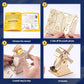 YUTIN 5-pack STEM science kits for kids aged 8-14, featuring wood arts, 3D puzzles, and engineering building models.