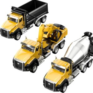 Get Ready to Build and Play! 🚧🚜 Check Out Our TEMI 3 Pack of Diecast Construction Vehicles - Dump Truck, Digger & Mixer Truck! Perfect for Kids Who Love Big Machines! 🏗️✨ #Toys #ConstructionFun #KidsPlay