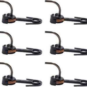 Upgrade Your HO Scale Model Trains with 20mm E-Z Mate Magnetic Knuckle Couplers - Set of 6 for Seamless Connections