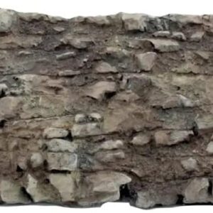 Woodland Scenics WC1248 Universal Rubber Mold for Rock Wall, Black, Dimensions: 266 mm x 127 mm