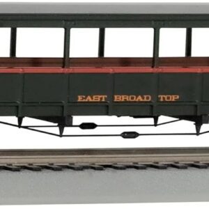 Bachmann Trains HO Scale Open-Sided Excursion Car - East Broad Top #168