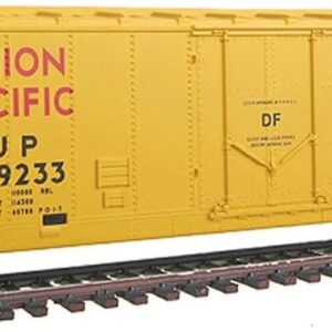 Walthers Trainline HO Scale 50' Plug-Door Boxcar - Union Pacific® Model 931-1672 - Fully Assembled Freight Car