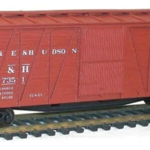 HO Scale 40-Foot Single Sheath Wood Boxcar - Delaware & Hudson (D&H) Model ACU4329