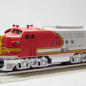 Santa Fe LionChief Diesel Locomotive #157 O Gauge Model 2323110-E