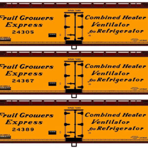 8161 Fruit Growers Express Three-Car Set