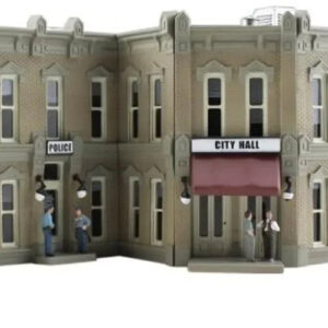 Municipal Building - Pre-Assembled Model by Woodland Scenics