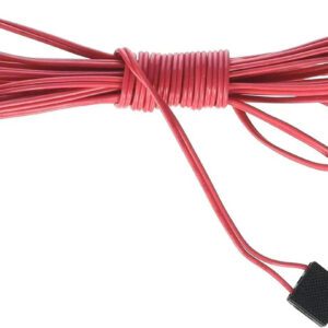 Bachmann Trains E-Z Track 10-Foot Power Extension Wire - Red (1 Card)