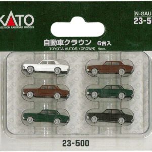 Kato USA Inc. N Scale 1980s Toyota Vehicle Collection - Set of 6 Models (KAT23500)