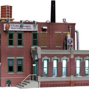 Woodland Scenics HO Scale Clyde & Dale's Barrel Factory Model Kit