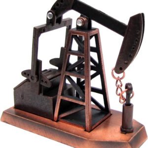 Treasure Gurus 1:48 O Gauge Scale Die-Cast Oil Pump Jack Rig Pencil Sharpener
