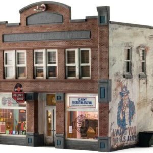 Woodland Scenics BR5067 HO Scale Records and Recruitment Facility