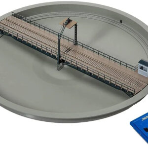 Rev up your model train setup with the Walthers Cornerstone Motorized 110' Turntable!