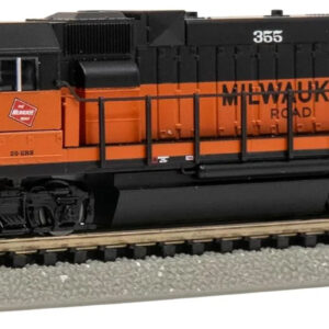 Discover the Bachmann GP38-2 DCC Ready Diesel Locomotive in Milwaukee Road #355