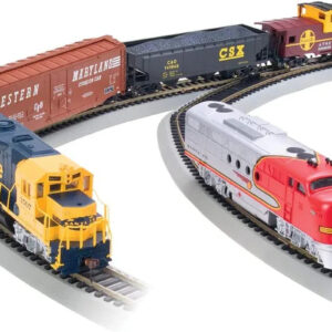 Bachmann Trains Digital Commander DCC Equipped HO Scale Electric Train Set - Ready to Run