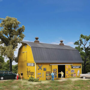Walthers Cornerstone Antiques Barn HO Scale Model Kit!