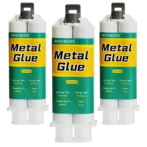Professional-Grade Metal Repair Adhesive Kit for Stainless Steel, Aluminum, and Plastics - Epoxy Liquid Weld for Robust Bonding and Repair