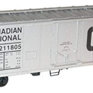 HO Scale 40-Foot Steel Plug Door Refrigerated Boxcar - Canadian National Railway Model