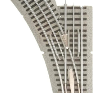 Fastrack 036 Electric O Gauge Left-Hand Manual Switch for Ages 14 and Up
