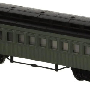 Bachmann HO Scale Unlettered Green Passenger Coaches (1860-1880) for Model Train Collectors