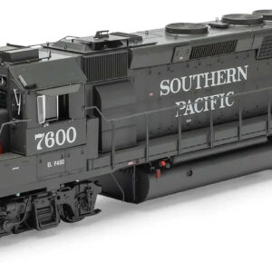Athearn HO Scale GP40P-2 Locomotive with DCC and Sound, Southern Pacific 1980s Version #7600, Model ATHG64935