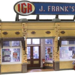 Woodland Scenics HO Scale Pre-Assembled Structure: J. Frank's Grocery