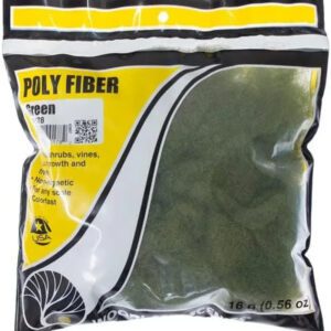 Woodland Scenics 16G Green Polyfiber Material
