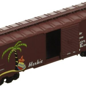 Add a touch of nostalgia to your model train setup with the Bachmann Missouri Pacific "Herbie" 40' AAR Steel Box Car in N Scale!
