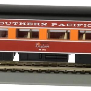 Bachmann HO Scale 85' Smooth-Side Coach Car with Illuminated Interior for Southern Pacific™ Daylight #2463