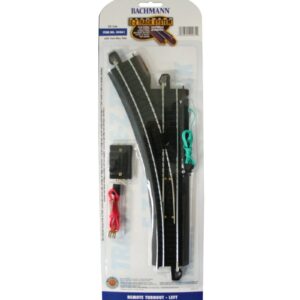 HO Scale Left-Hand Remote Turnout Track Accessory (1 per Card)