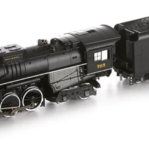 All aboard the Bachmann 2-8-4 Berkshire Steam Locomotive! HO with DCC sound.
