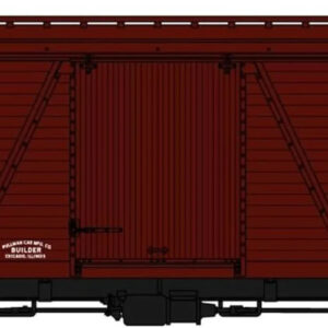1187 Series 36-Foot Fowler Wood Boxcars - Monon Railroad, 1923 Livery