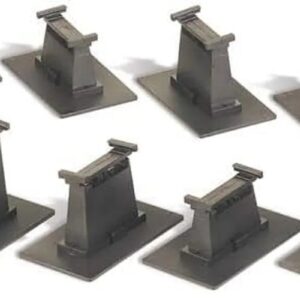 Bachmann Trains 14-Piece E-Z Track Graduated Pier Set - HO Scale
